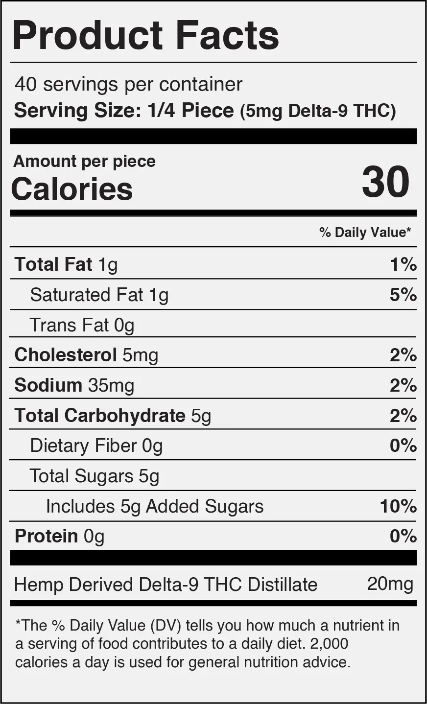Nutrition Information