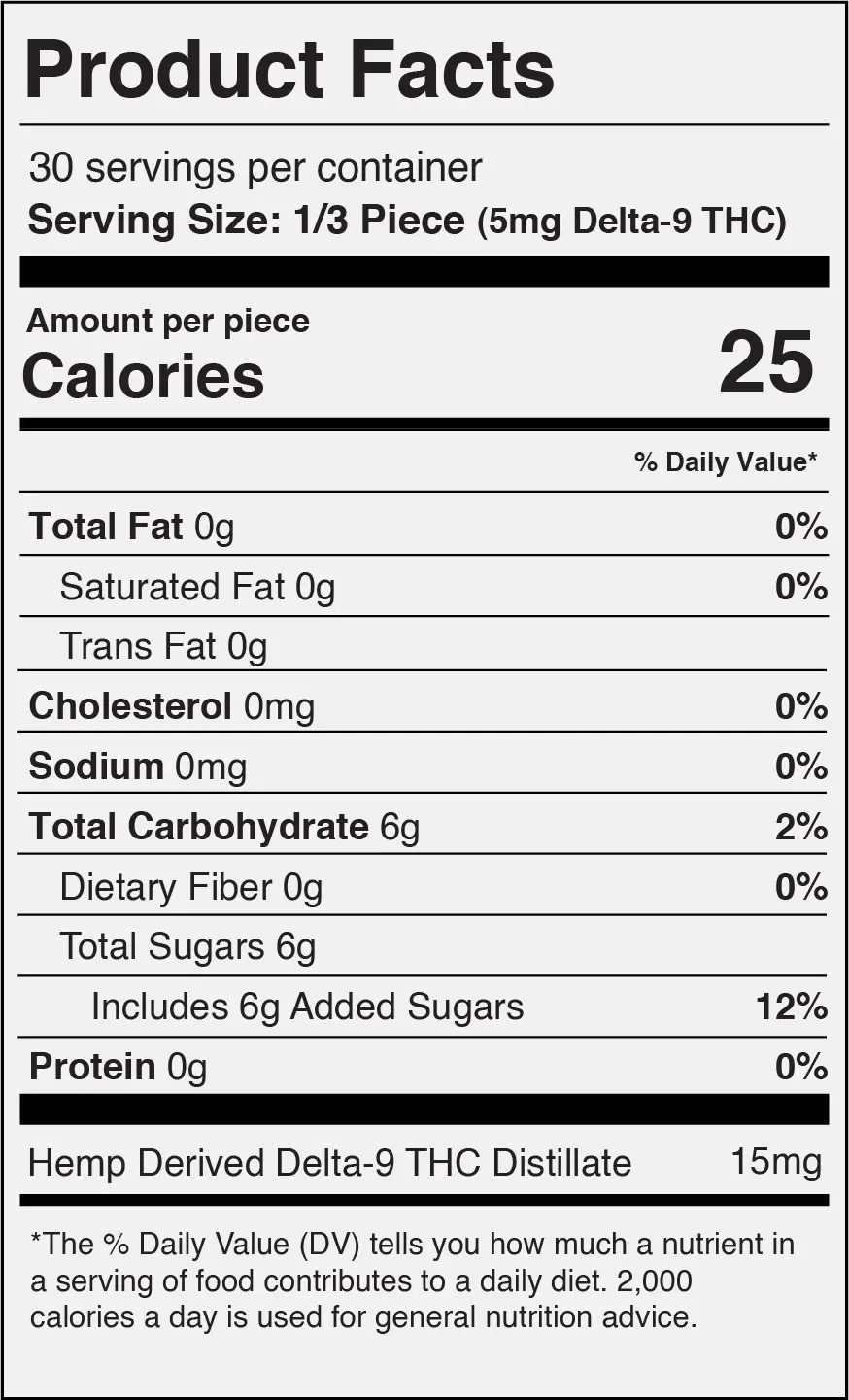 Nutrition Information